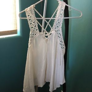 Free people top. Never worn